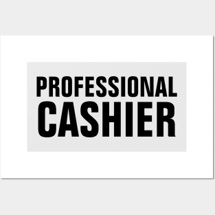 Professional Cashier Posters and Art